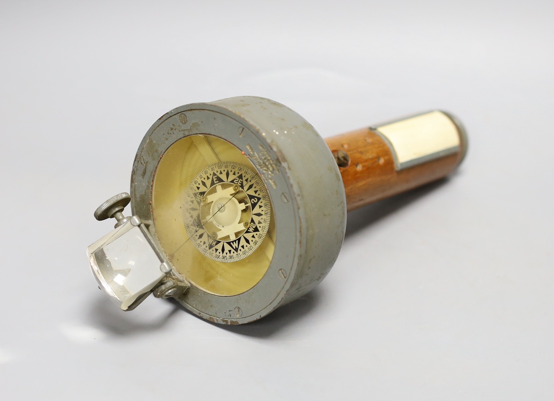 A Sentinel compass, approx 26cm long